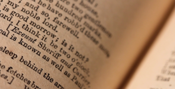 Antique English Book Antique English Book