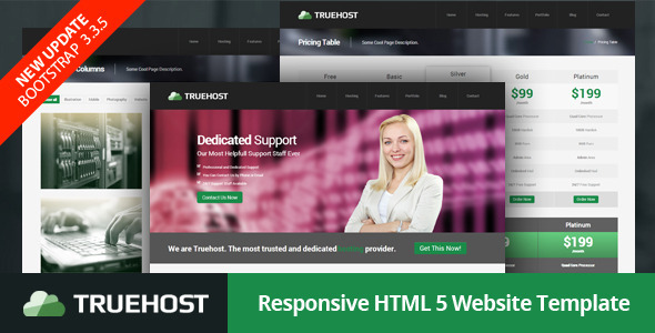 Truehost - Responsive HTML5 Hosting Template