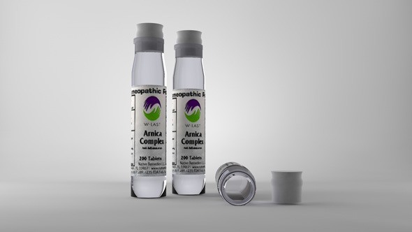 Homeopathy Medicine Bottle - 3DOcean Item for Sale