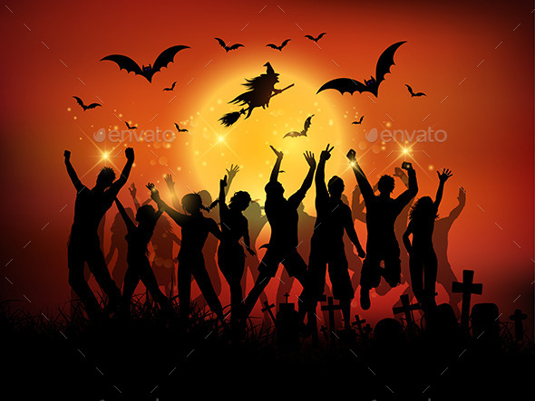 Halloween Party Background