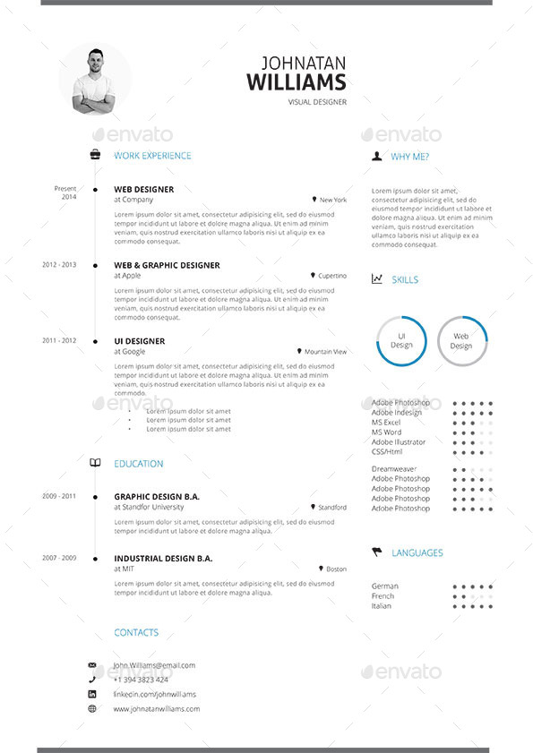 Clean Resume Bundle by paolo6180 | GraphicRiver