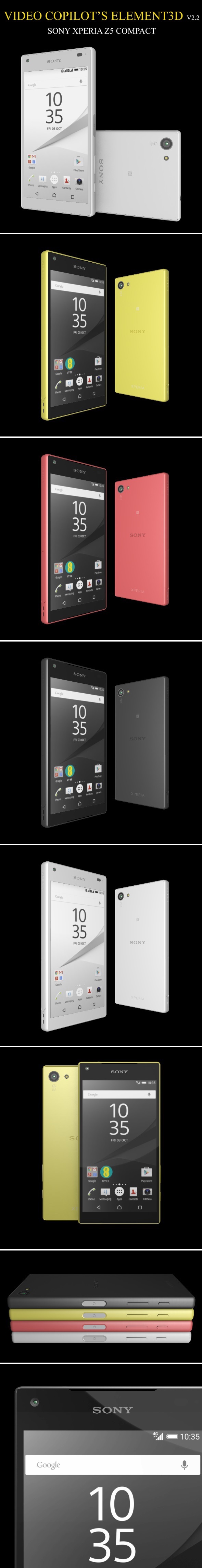 Element3D - Sony Xperia Z5 Compact