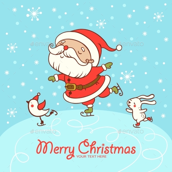 Christmas Card With Textbox.