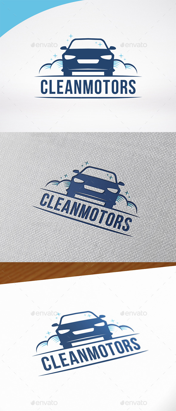 Car Wash Logo Template