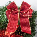 Photo of Ornamental red bow | Free christmas images