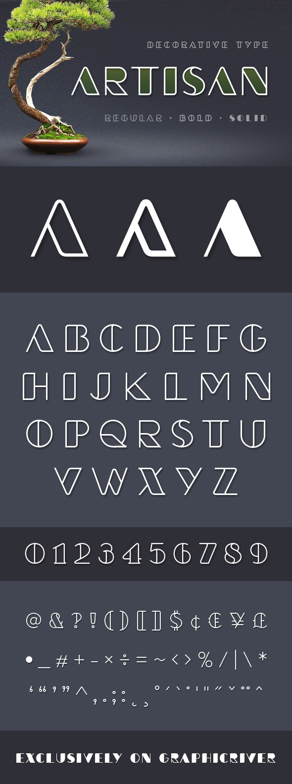Artisan st Typeface