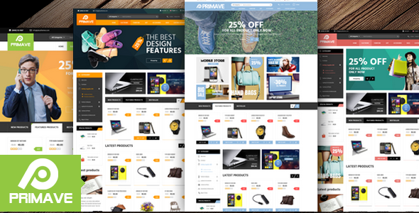 Primave - Responsive eCommerce HTML5 Template