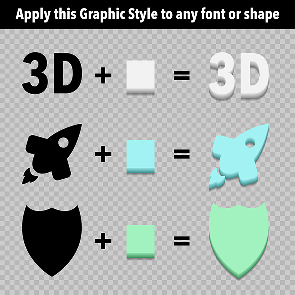 3d Extruder Graphic Style