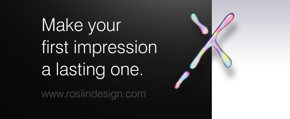Roslin design 590 advert