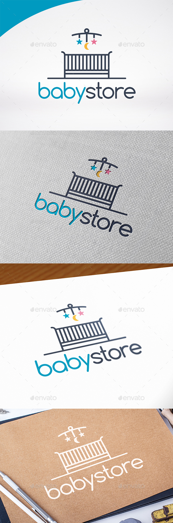 Baby Shop Logo Template