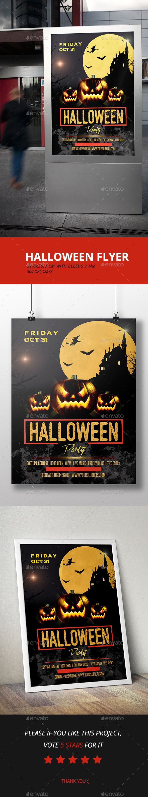 Halloween Party Flyer