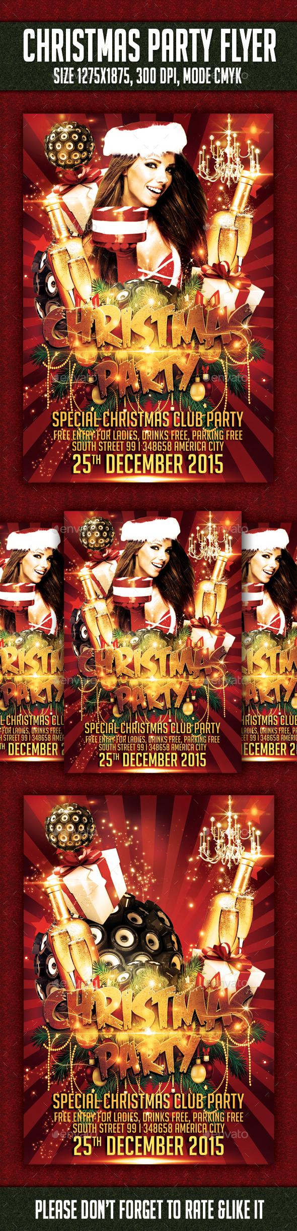 Christmas Party Flyer