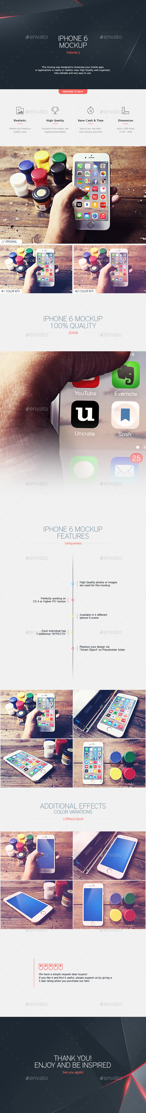 Phone 6 Mockup V.5