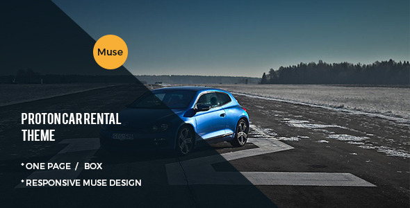 Proton Car Rental and Sales Muse Template