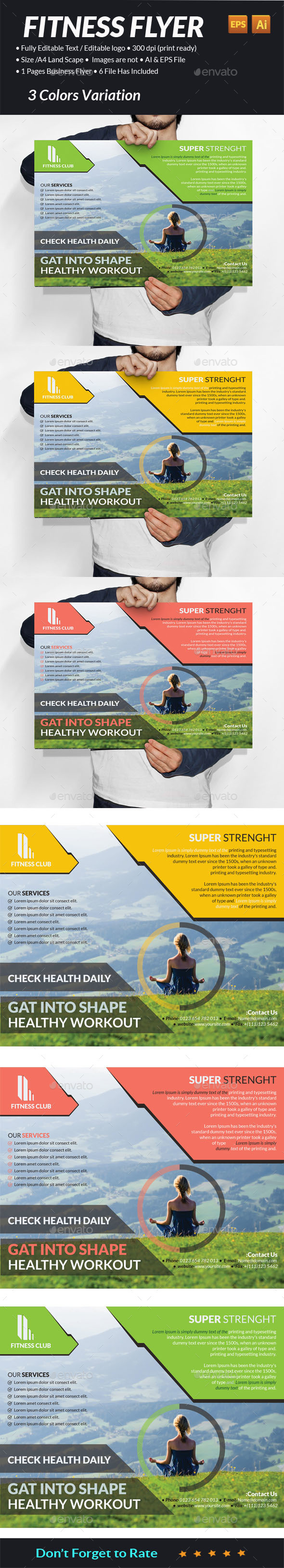 Fitness Flyer