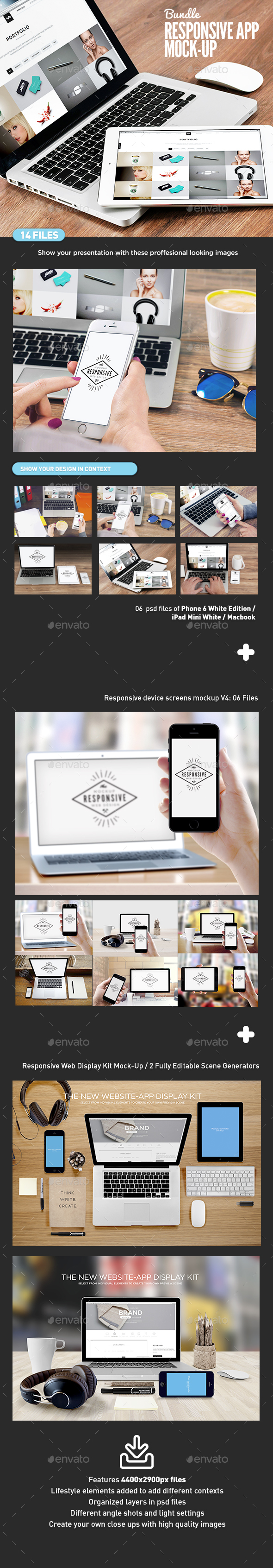 Responsive Screens Device Mock-Up Vol 02