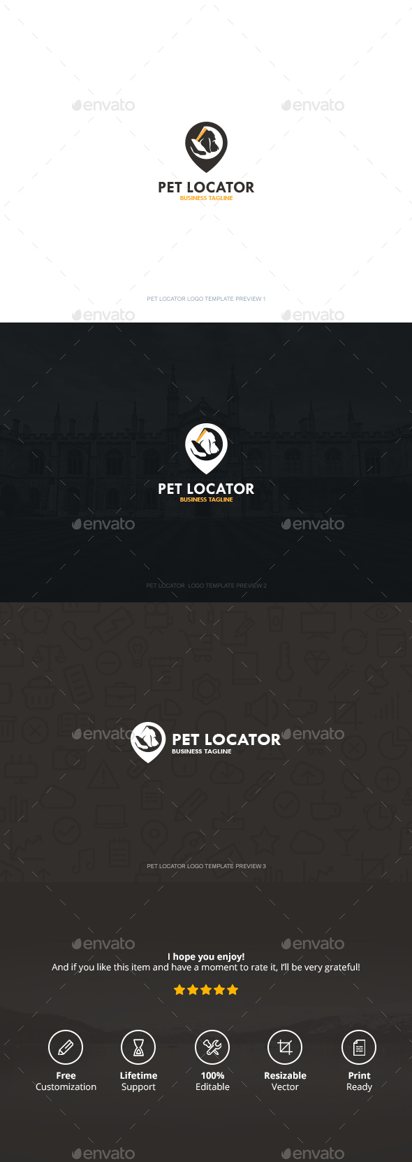 Pet Locator Logo