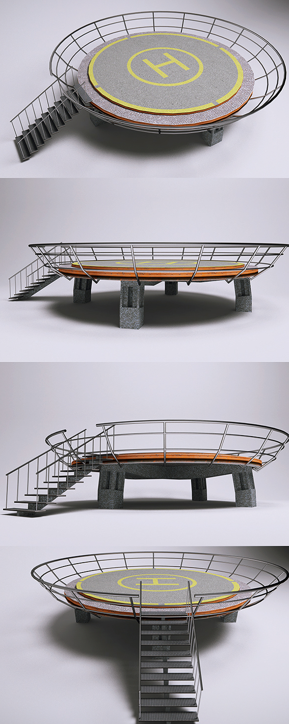 Helipad - 3DOcean Item for Sale