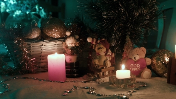 Christmas Decoration, Bears Balls
