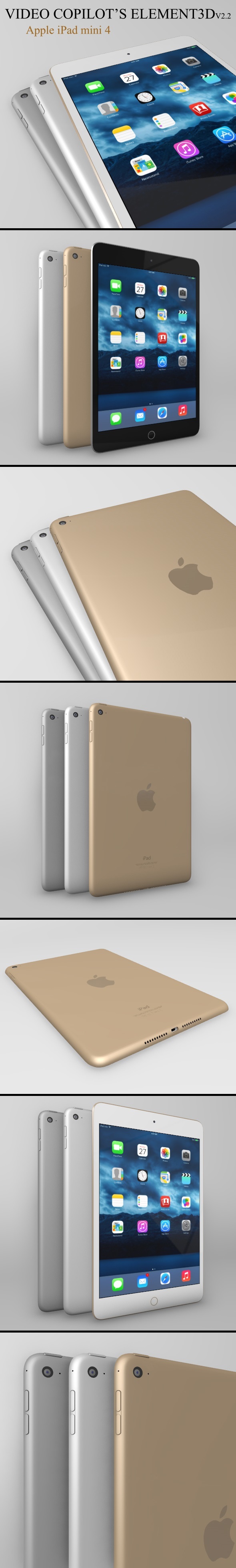 Element3D - iPad Mini 4