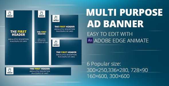 CodeCanyon HTML5 Animated Banner Templates Space banner 13500913 CodeCanyon HTML5 Animated Banner Templates Space banner 13500913
