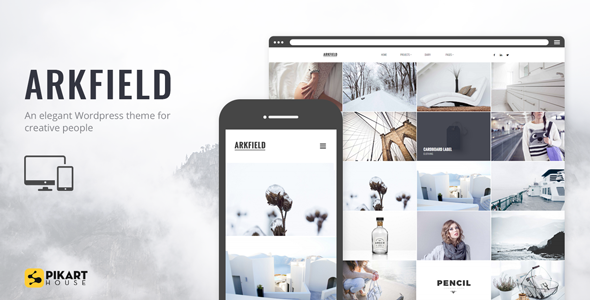 ARKFIELD - An Elegant Portfolio WordPress Theme