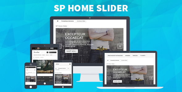 SP Home Slider - Responsive Prestashop Module