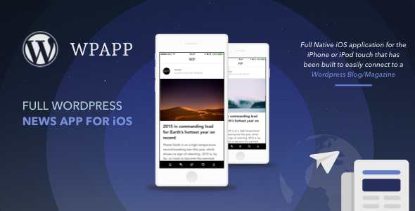 WPAPP - Full WordPress News App for iOS
