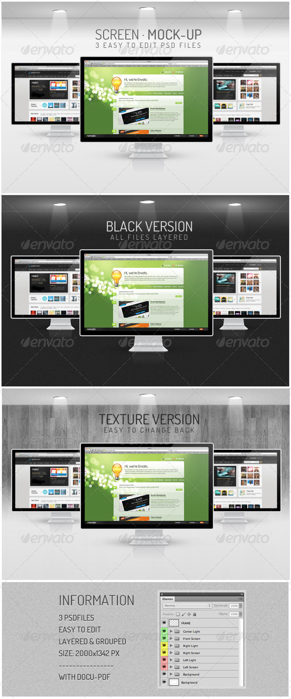 Screen Mock-Up Screen Mock-Up