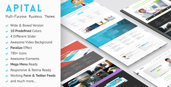 Apital - Ultra Premium Business WordPress Theme