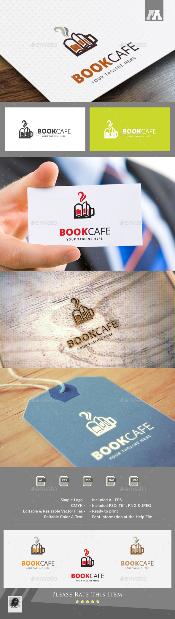 Book Cafe Logo