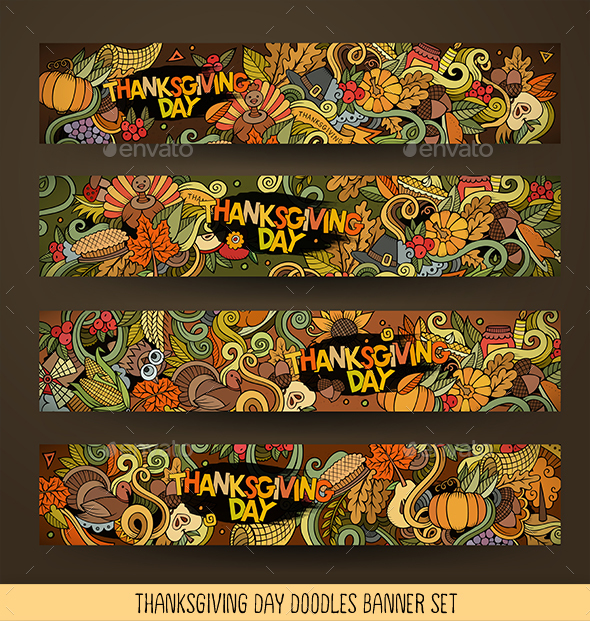 Thanksgiving Banners Design