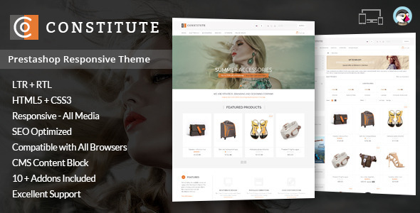 Constitute - Prestashop Responsive Theme