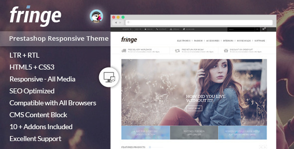 Fringe - Prestashop Responsive Theme