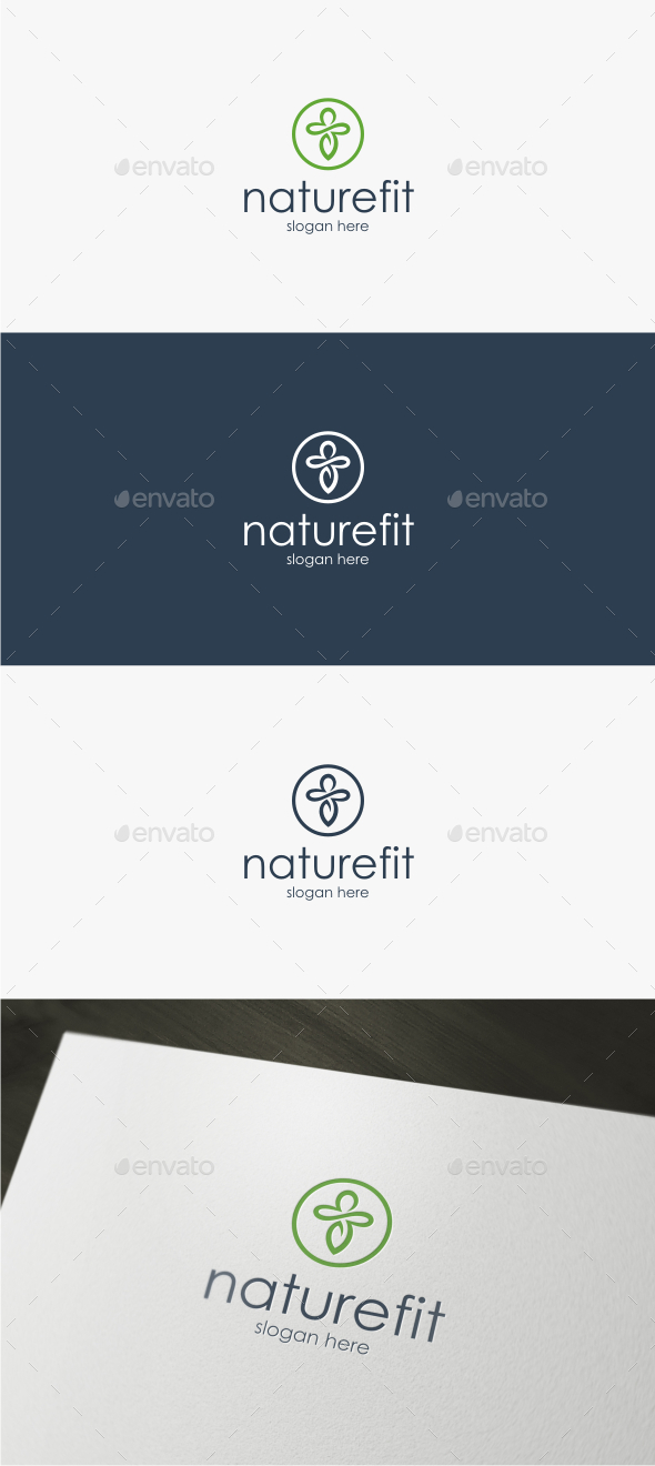 Nature Fit - Logo Template