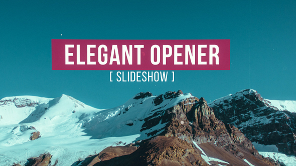 Elegant Slideshow Opener