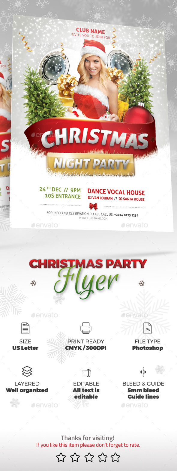 Christmas Party Flyer