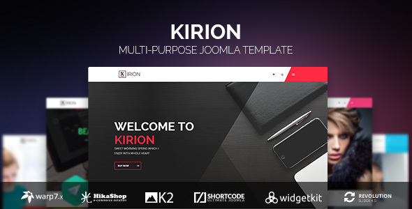 Kirion - Multipurpose Joomla Template