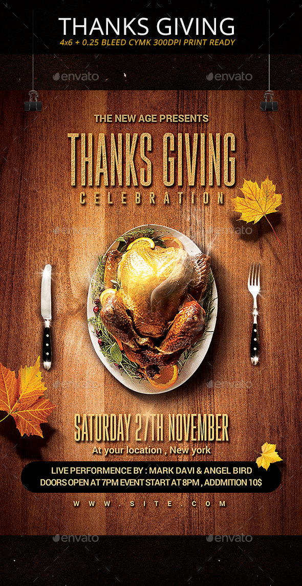 Thanksgiving Flyer