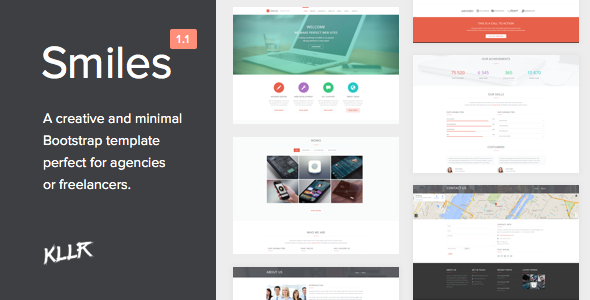 Smiles - Responsive Multi-purpose HTML Template