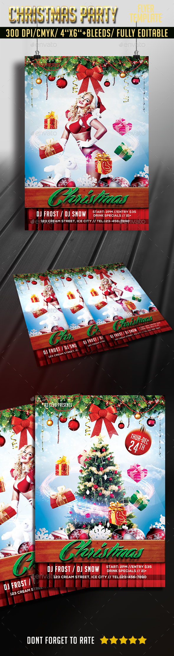 Christmas Party Flyer