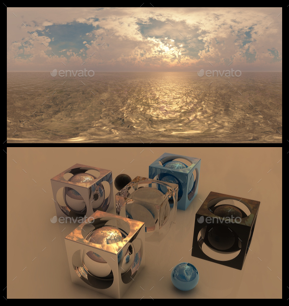 Golden Hour 4 - HDRI - 3DOcean Item for Sale