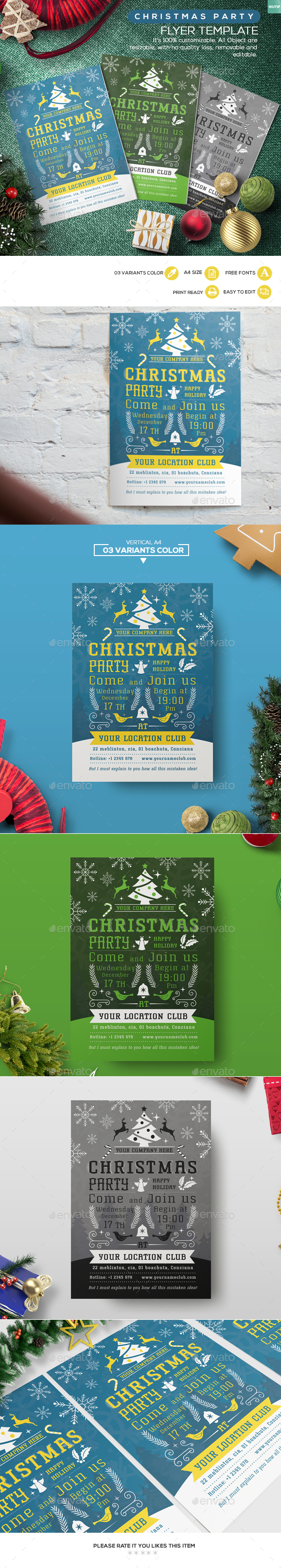 Christmas Party - Flyer Template 05