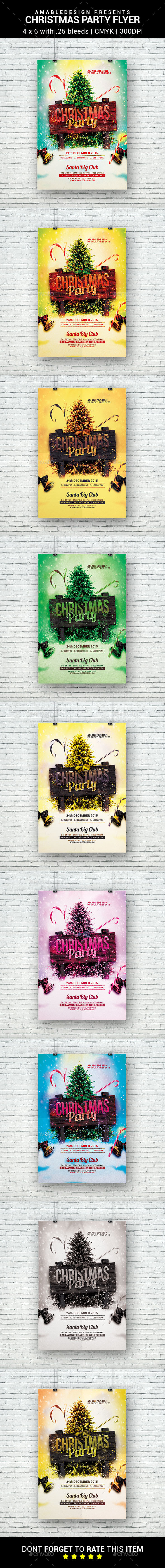 Christmas Party Flyer