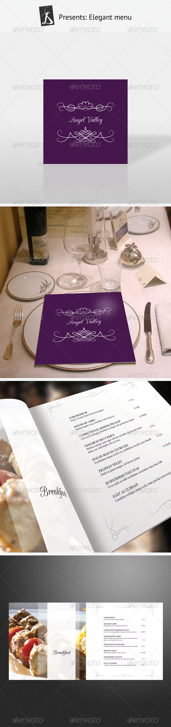 Elegant Menu