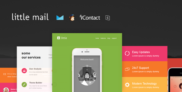 Little Mail - E-mail + Themebuilder Access - Market Themes
