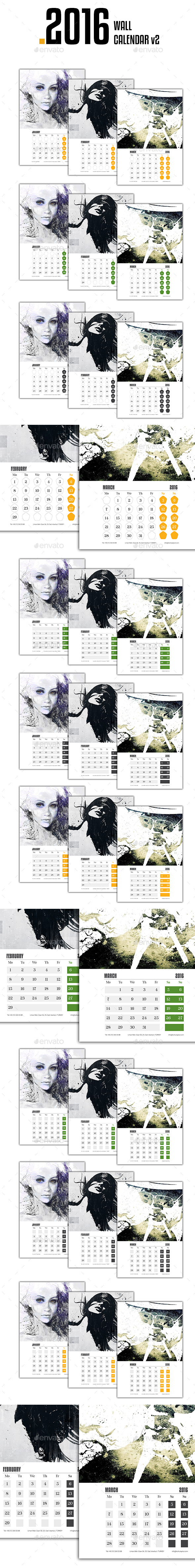 Wall Calendar 2016 v2