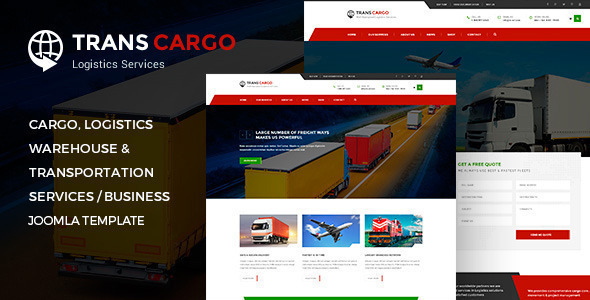 TransCargo - Transport & Logistics Joomla Template