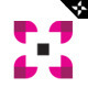Pixel Fluer Logo Pixel Fluer Logo - GraphicRiver Item for Sale