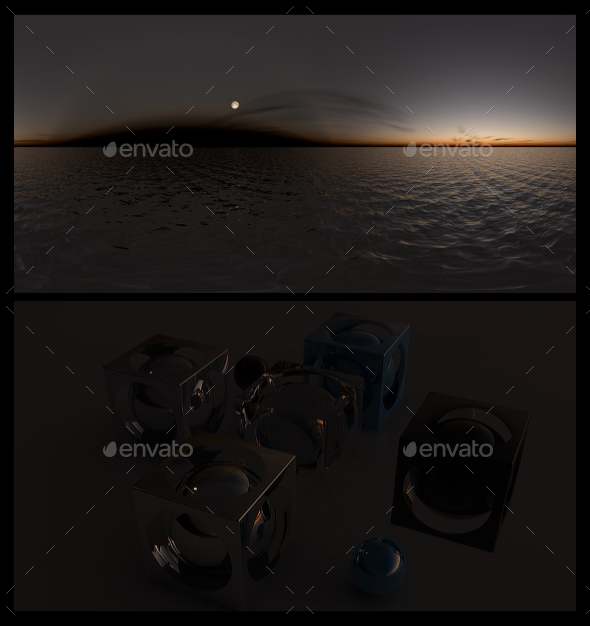 Ocean Night - HDRI - 3DOcean Item for Sale